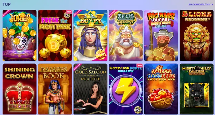 Spin Rollz Casino spiele
